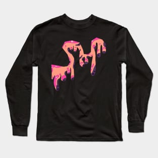 Abstract droplets Long Sleeve T-Shirt